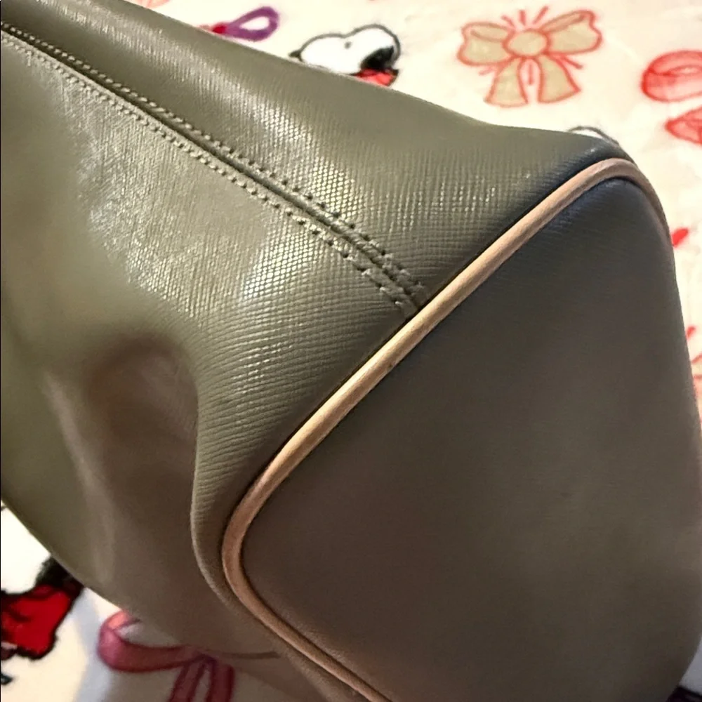 Coach Saffiano Leather Tote small preowned - Picture 8 of 16